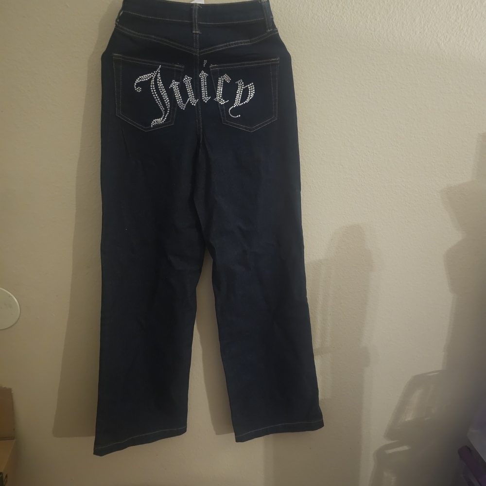 Juicy Couture Dark Blue Flare Jeans